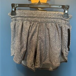 Lululemon Athletica Black and Gray Athletic Shorts